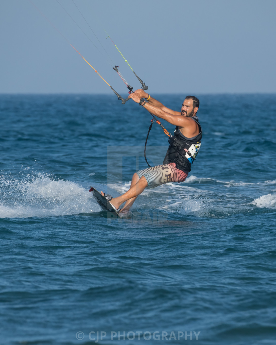 "Kitesurfing" stock image