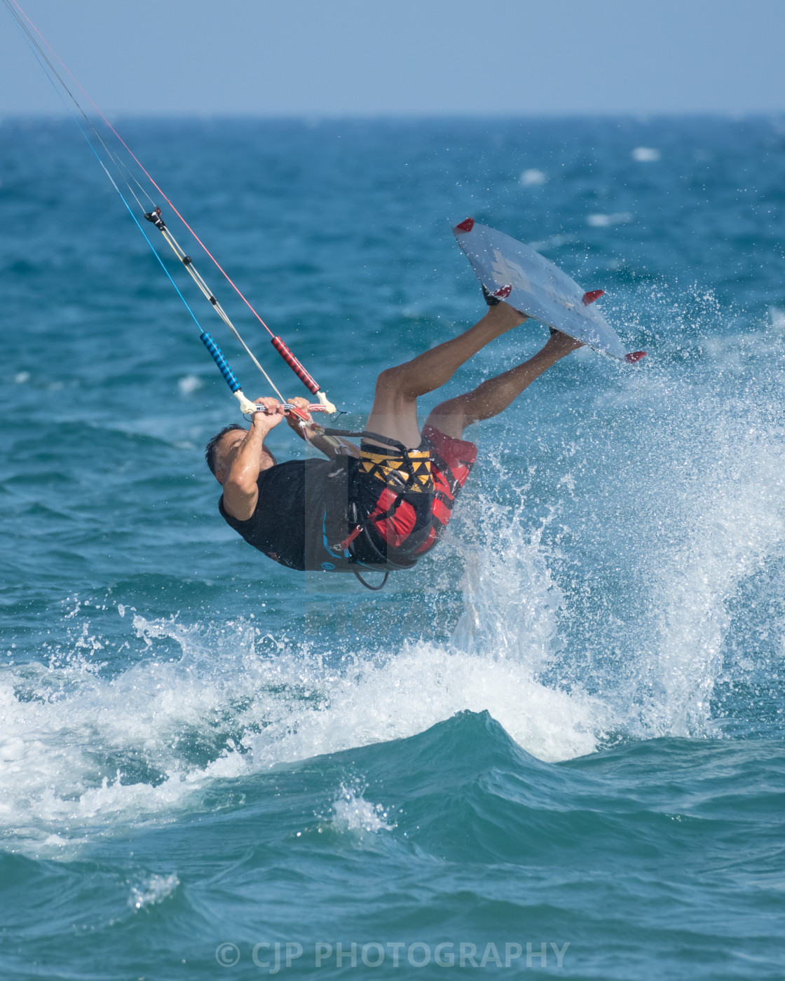 "Kitesurfing" stock image