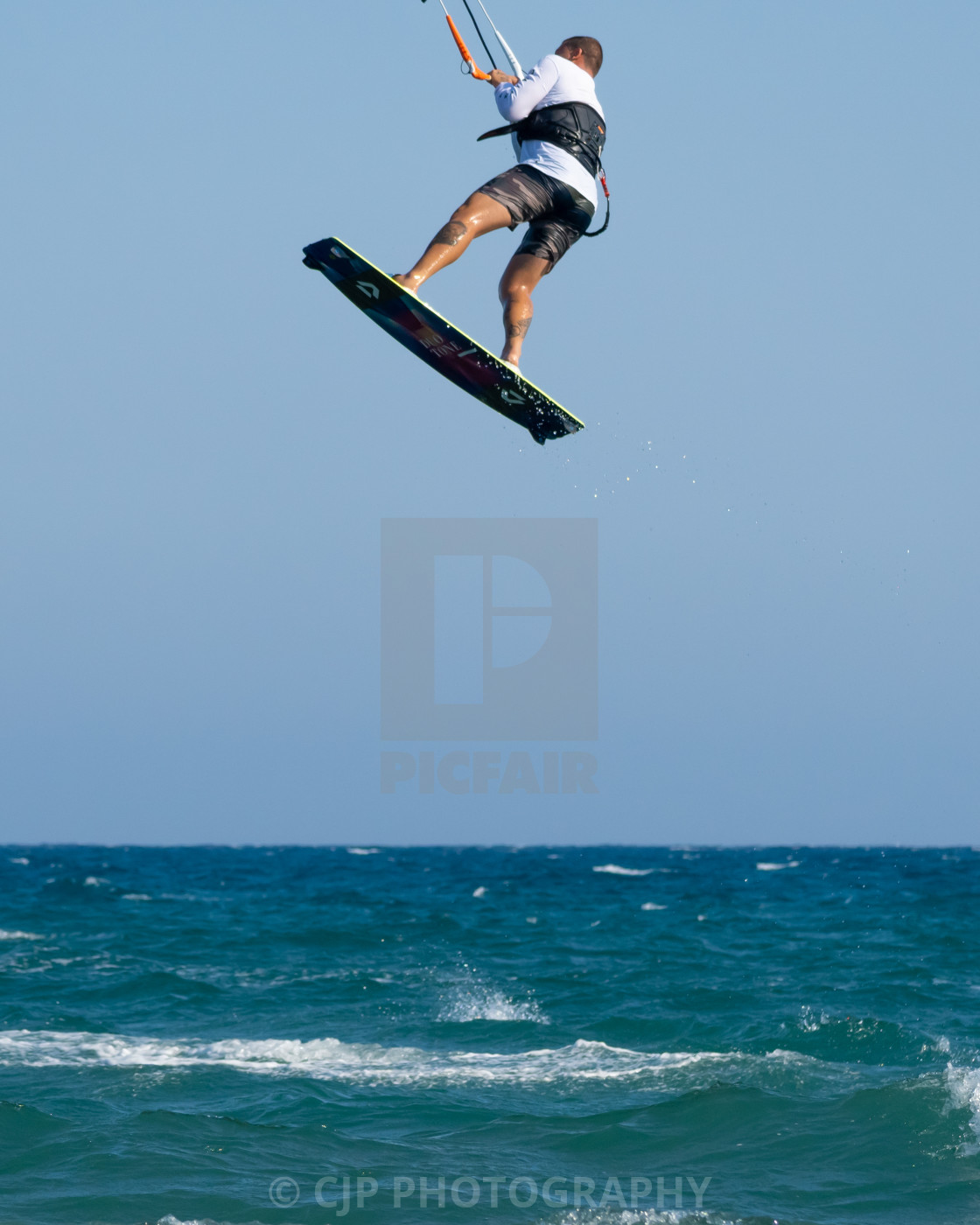 "Kitesurfing" stock image