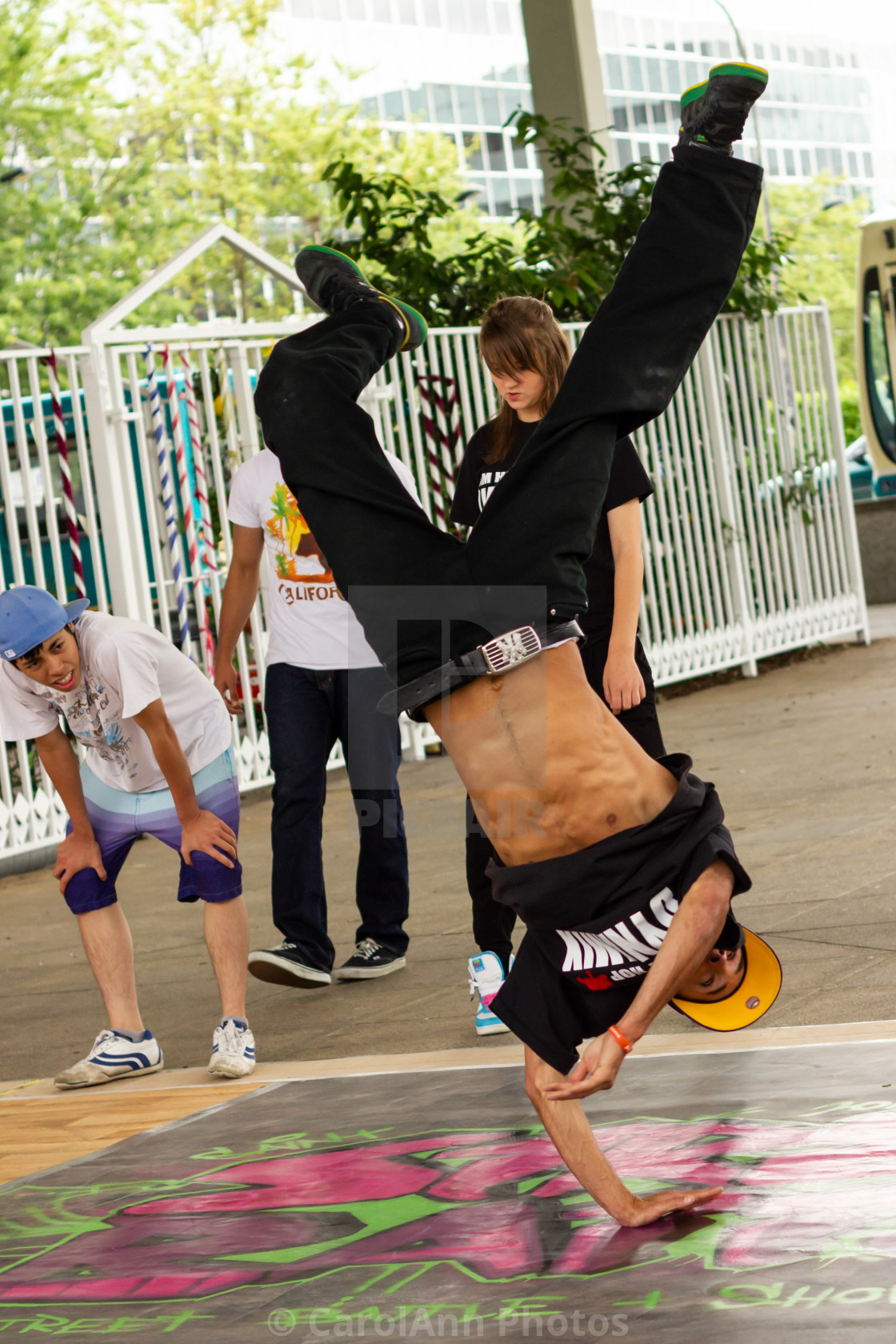 "Street dancer" stock image