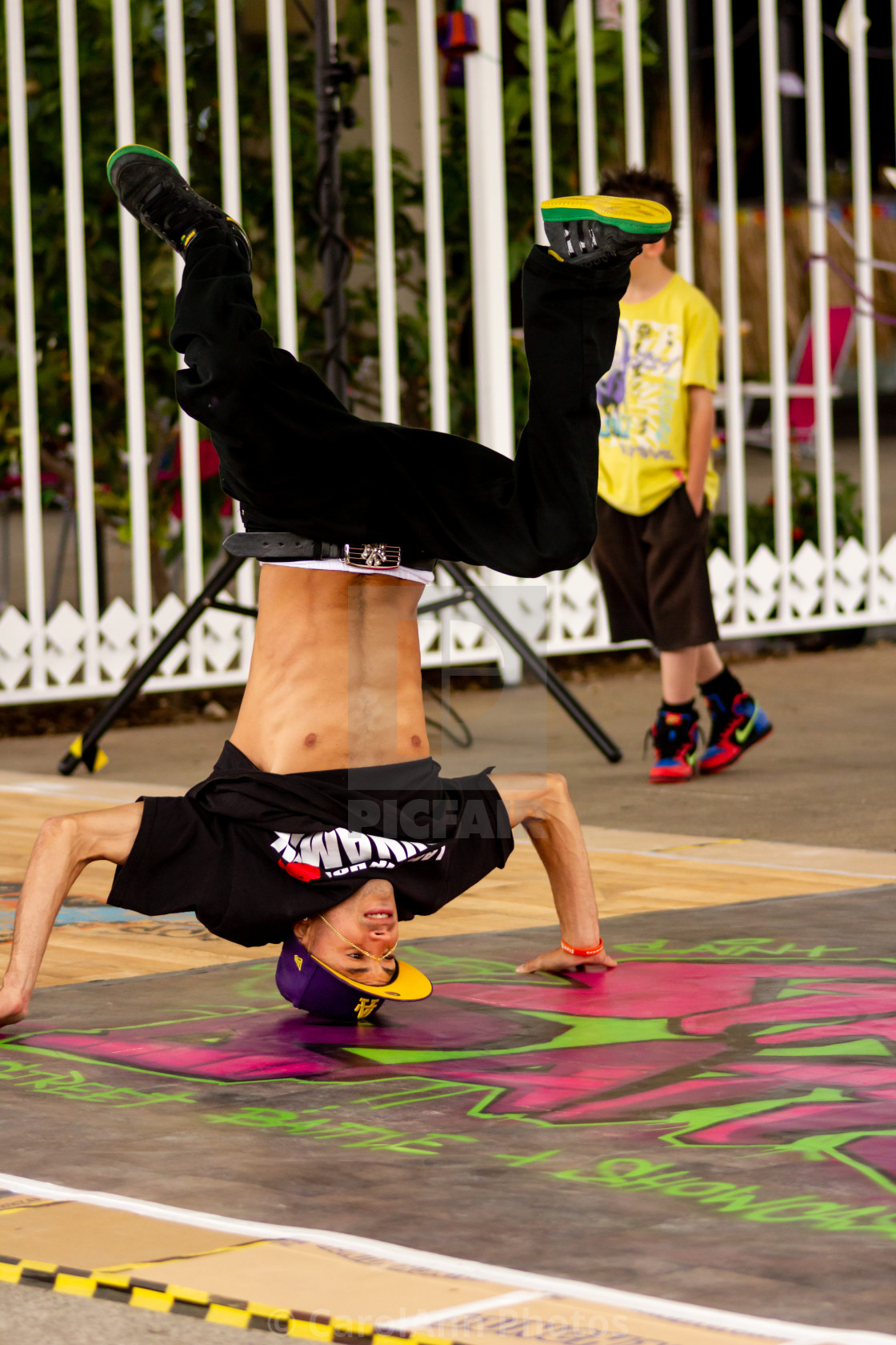 "Street dancer" stock image