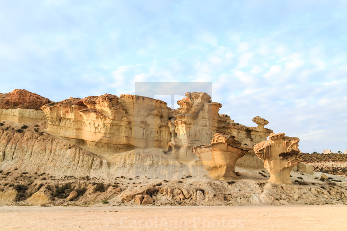 "Las Gredas, Bolnuevo" stock image