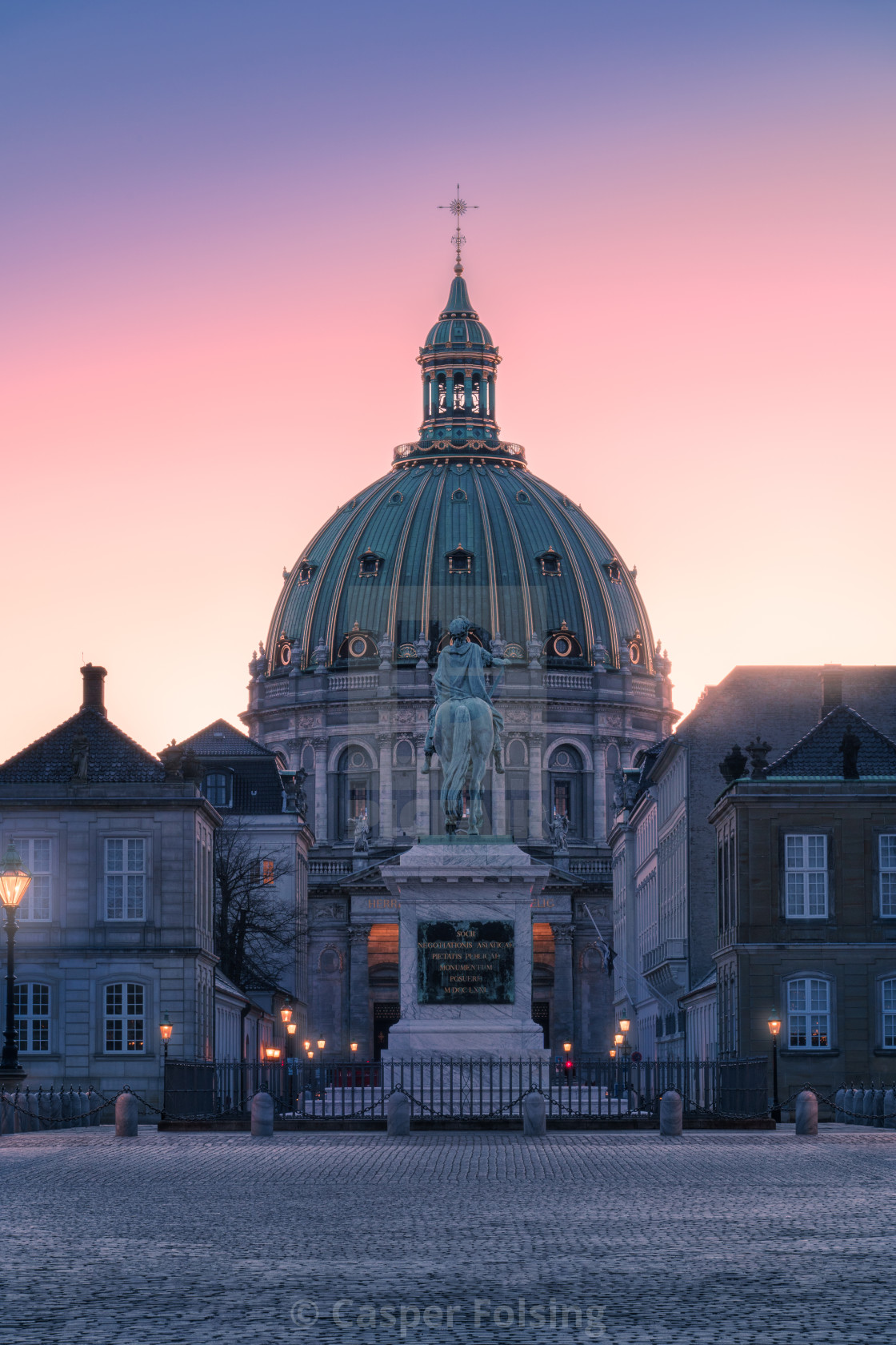 "The Marble Church" by Casper Folsing - $15.31 "The Marble Church" stock image