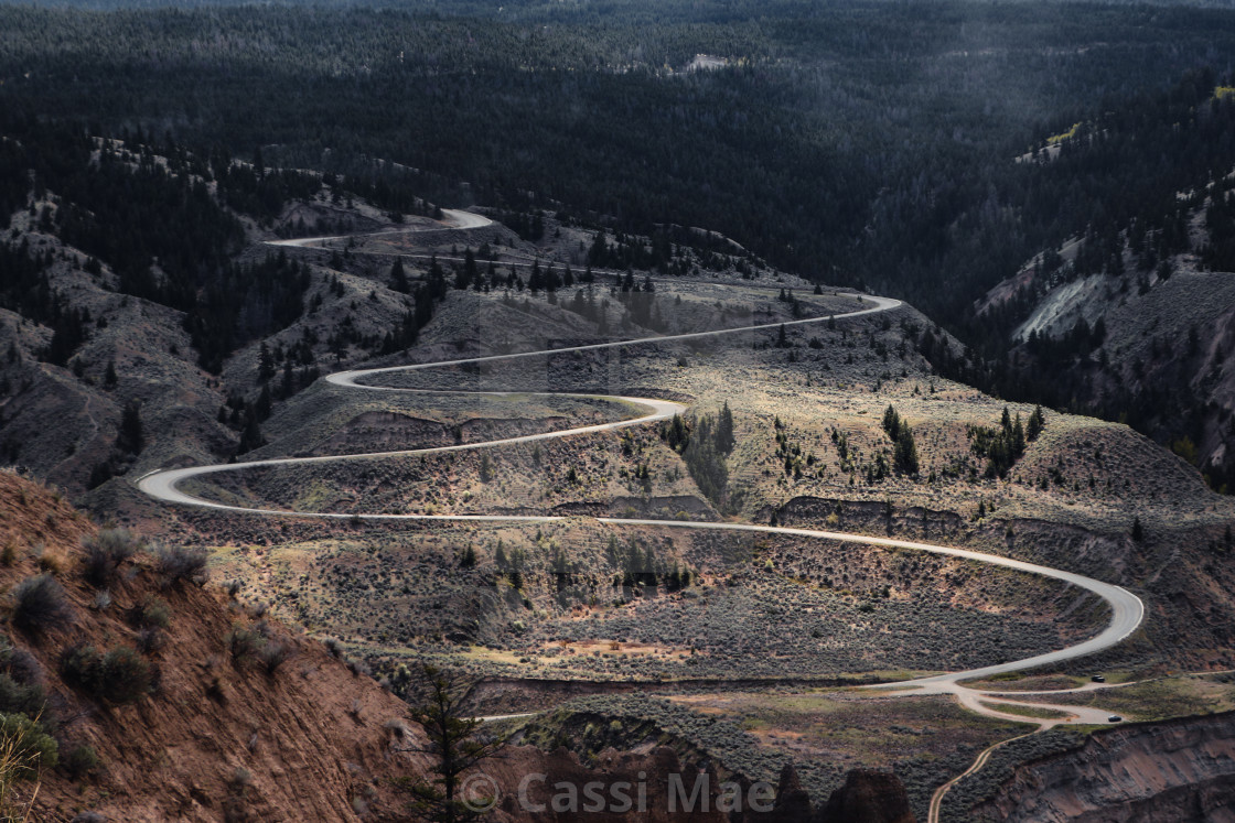 "Farwell Switchback" stock image