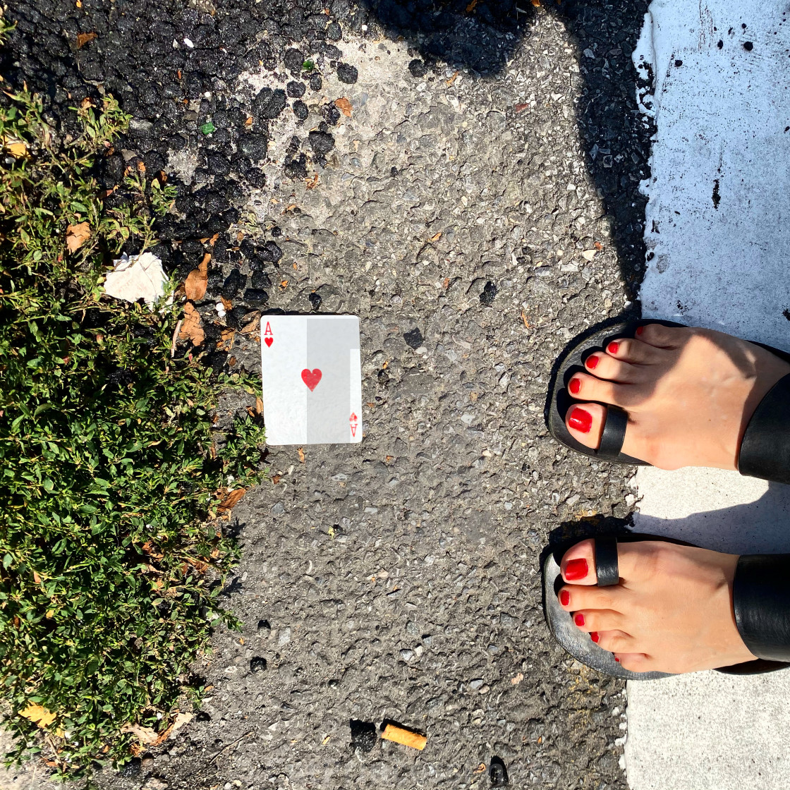 "Love is in the air, Ace of Hearts, 2020 NY." by CatPrincessPhoto - $38.60 "Love is in the air, Ace of Hearts, 2020 NY." stock image