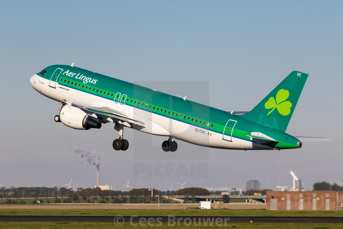 "Air Lingus Departure" stock image