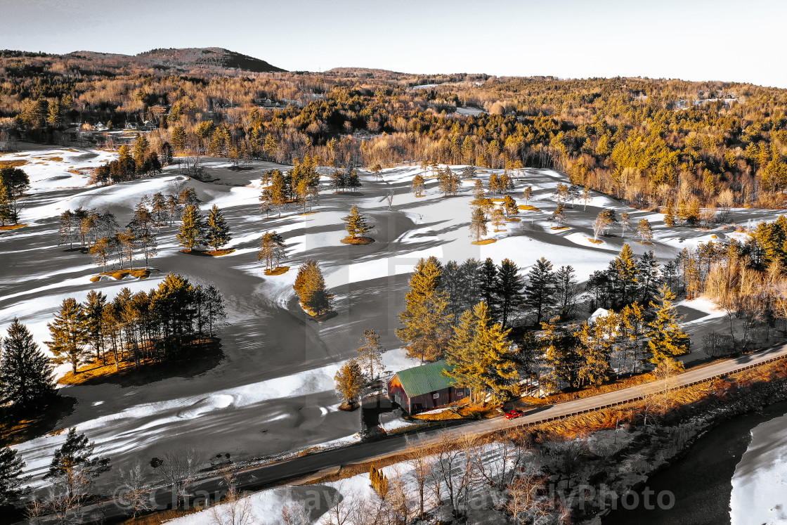 "Evening falls on the Valley part 2" stock image