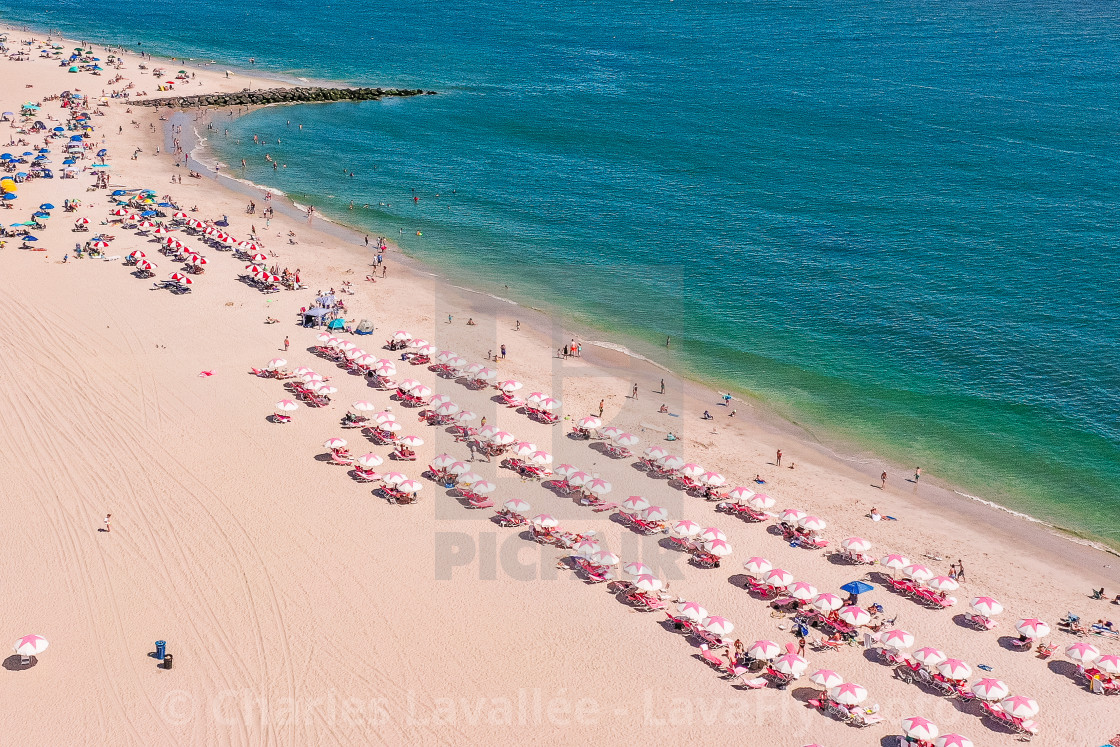 "Etoiles sur la Plage" stock image