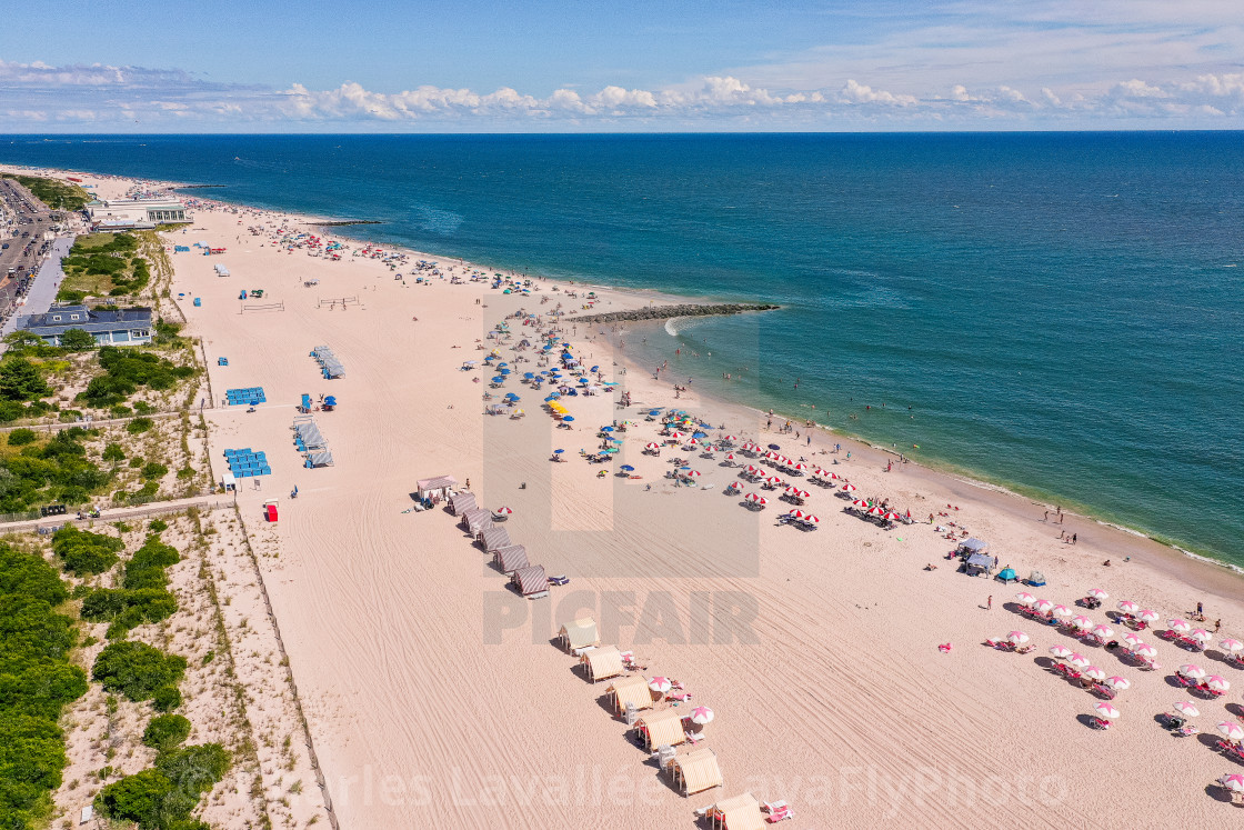 "Day at Cape May" stock image