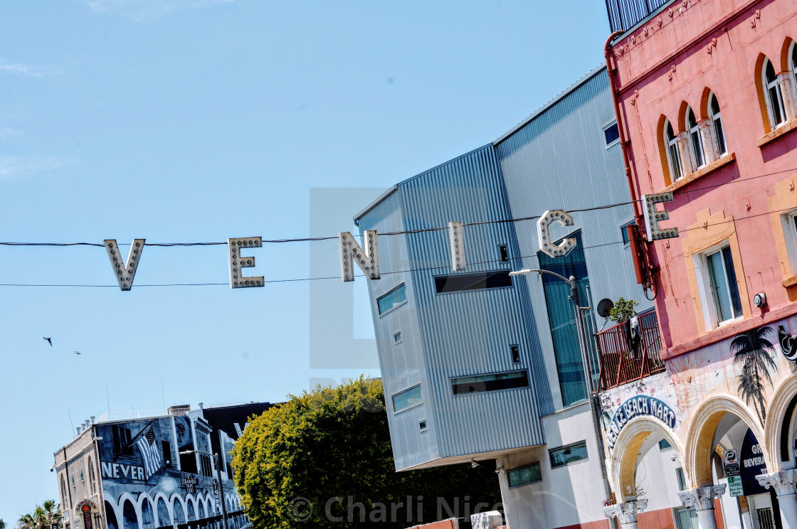 "Vibrant in Venice" stock image