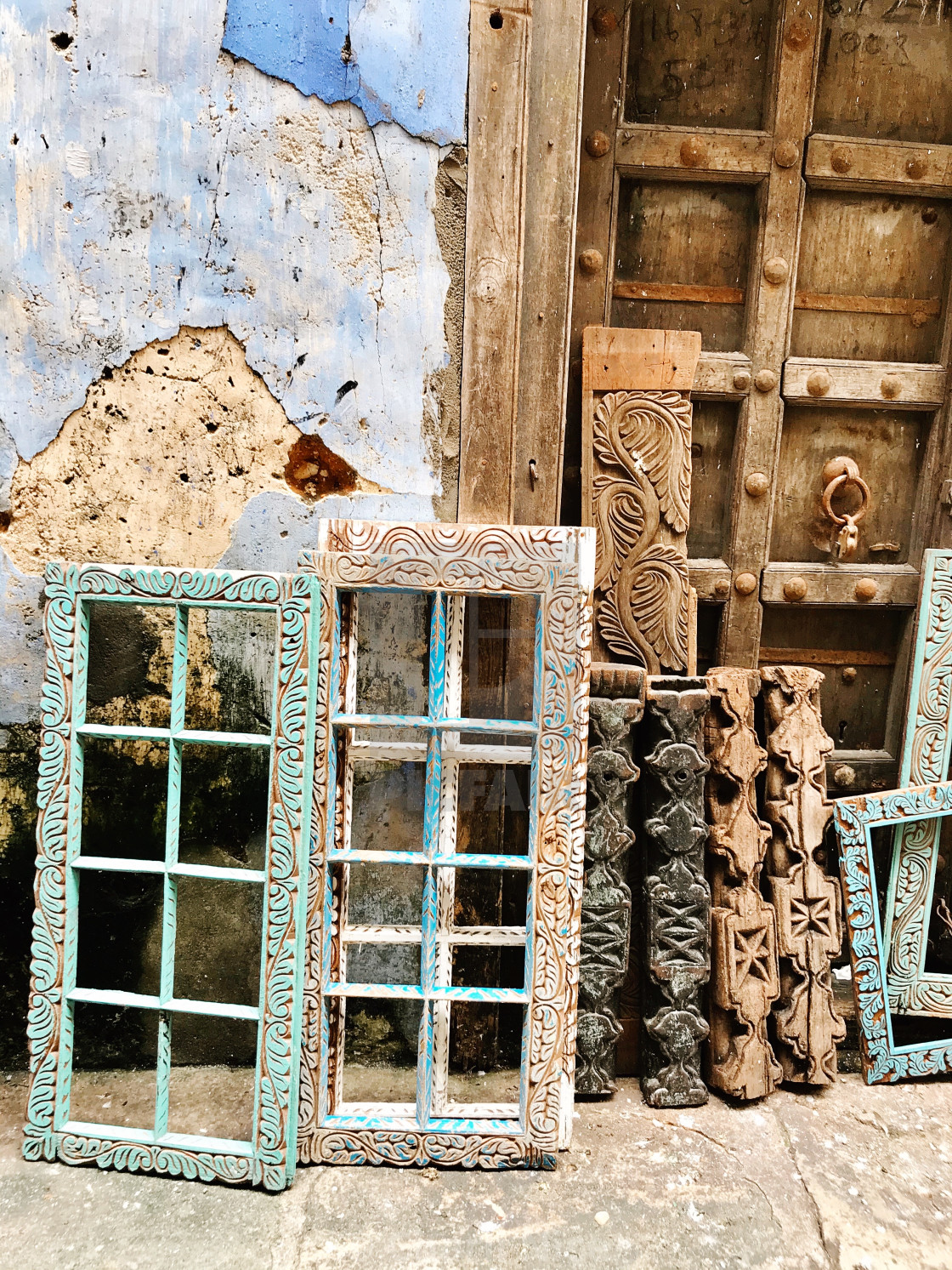 "Zanzibar streets" stock image