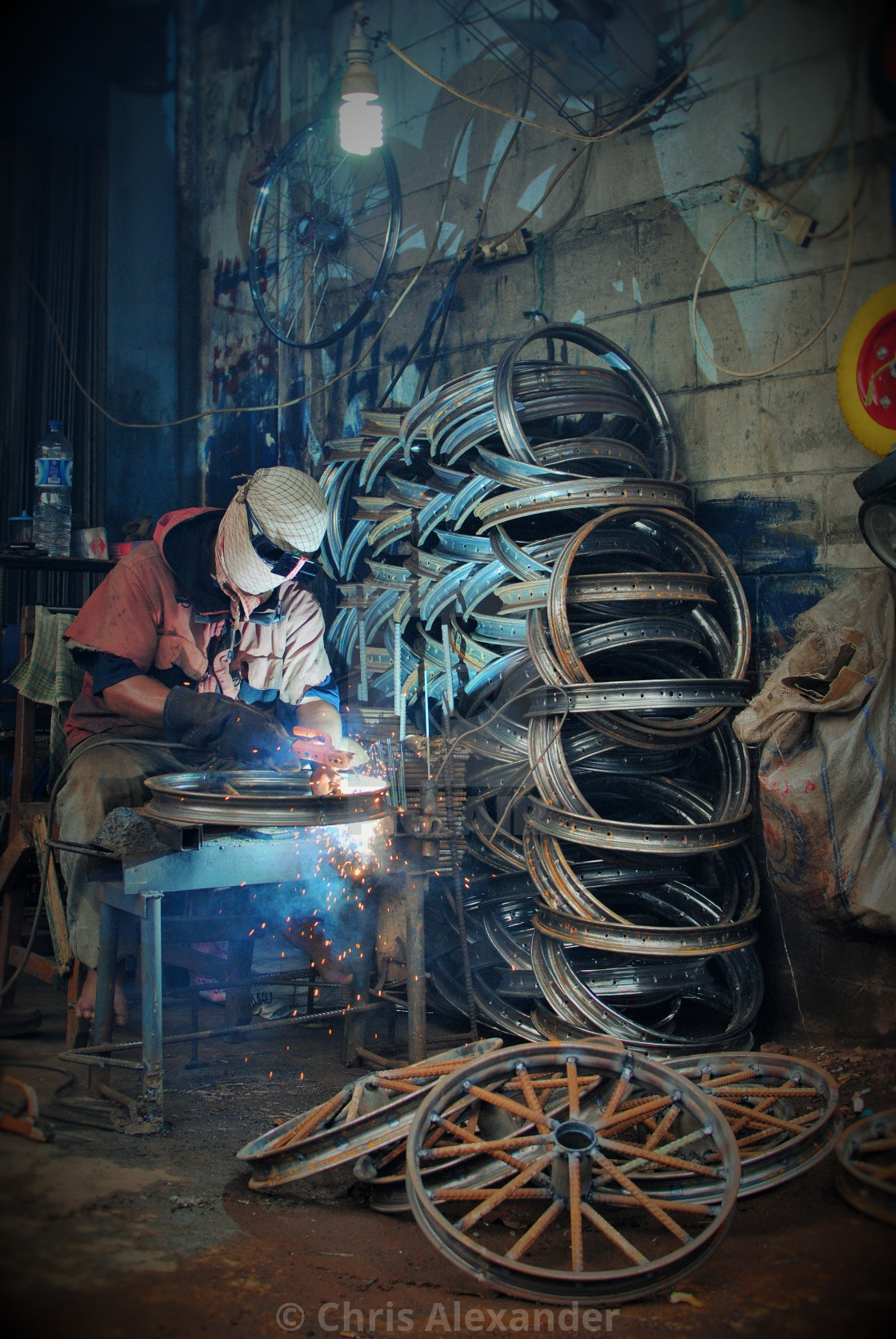 "Workshop, Jakarta" stock image