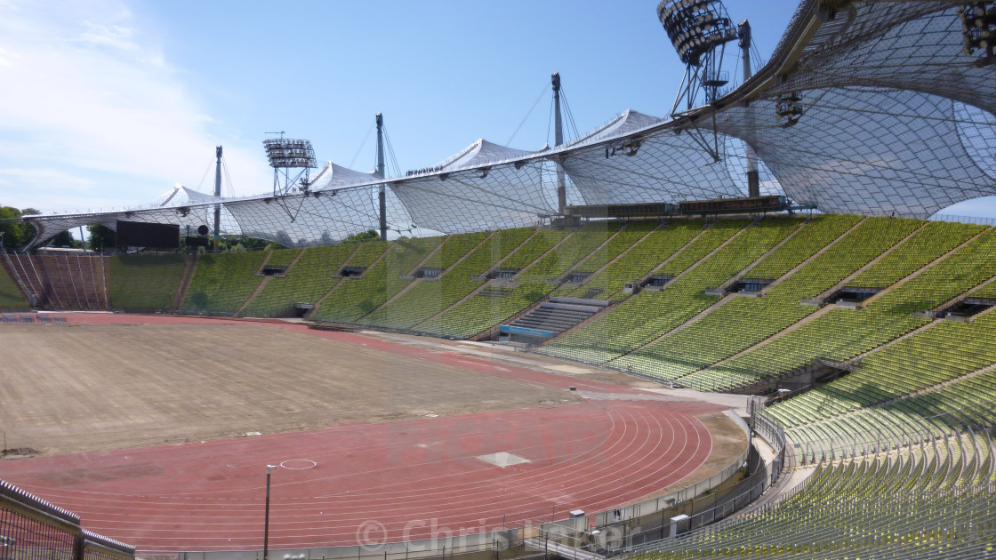 "Munich Olympic Stadium" stock image