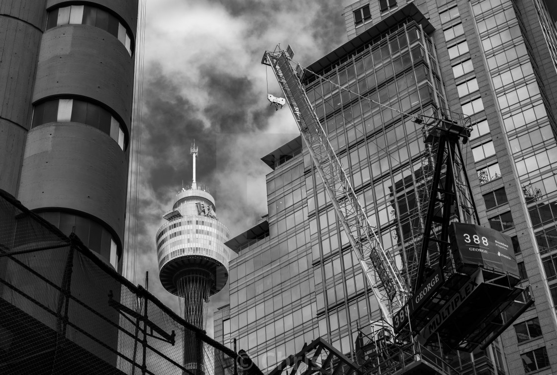 "Sydney tower" stock image