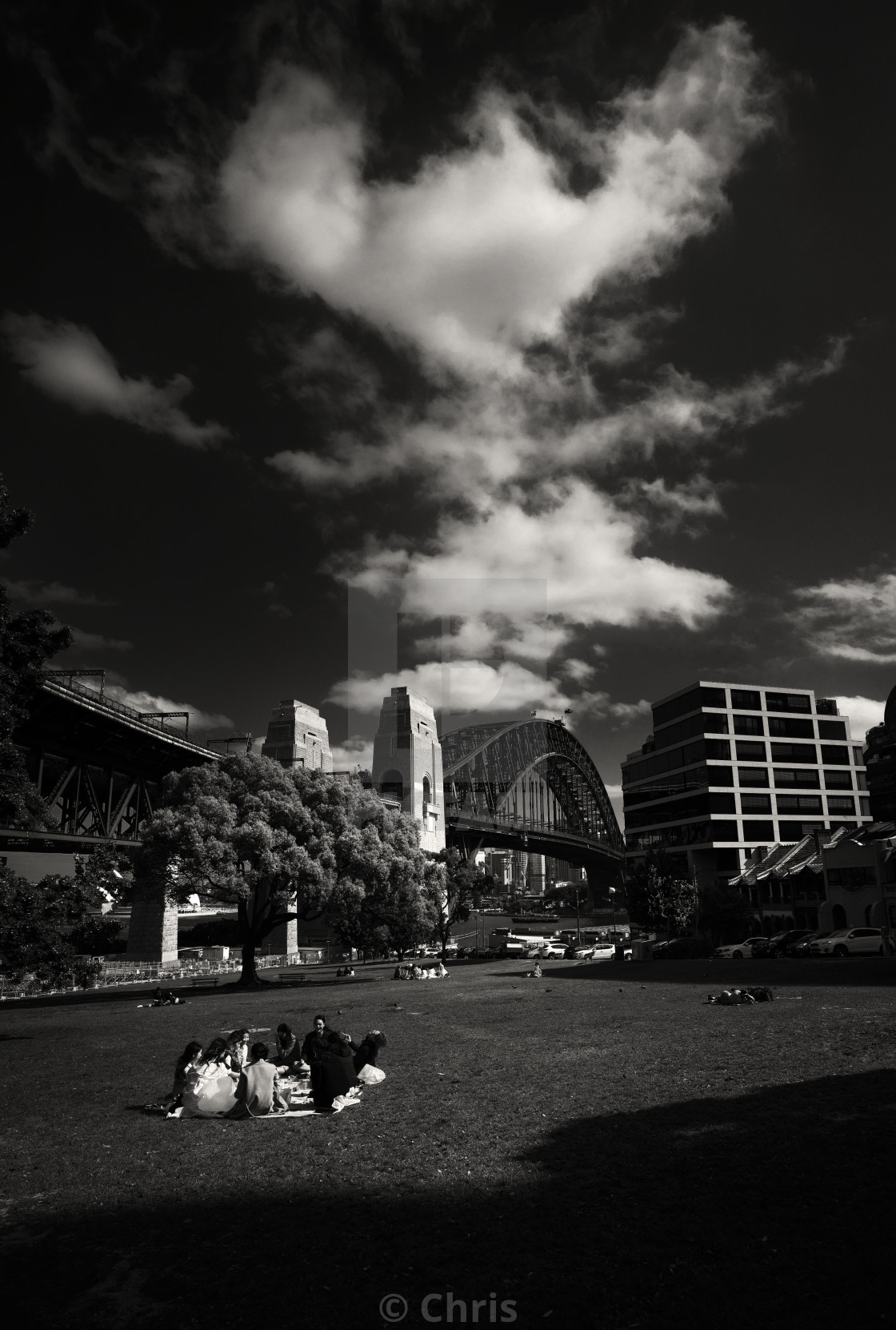 "Harbour bridge Sydney" stock image