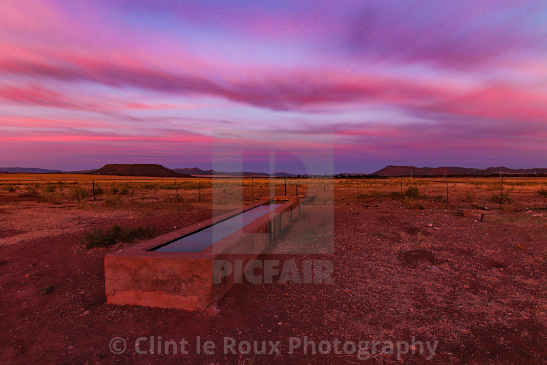 "The Water Trough" by Clint le Roux Photography - $13.12 "The Water Trough" stock image