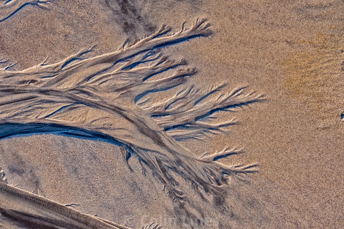 "Sand Abstract 1." stock image