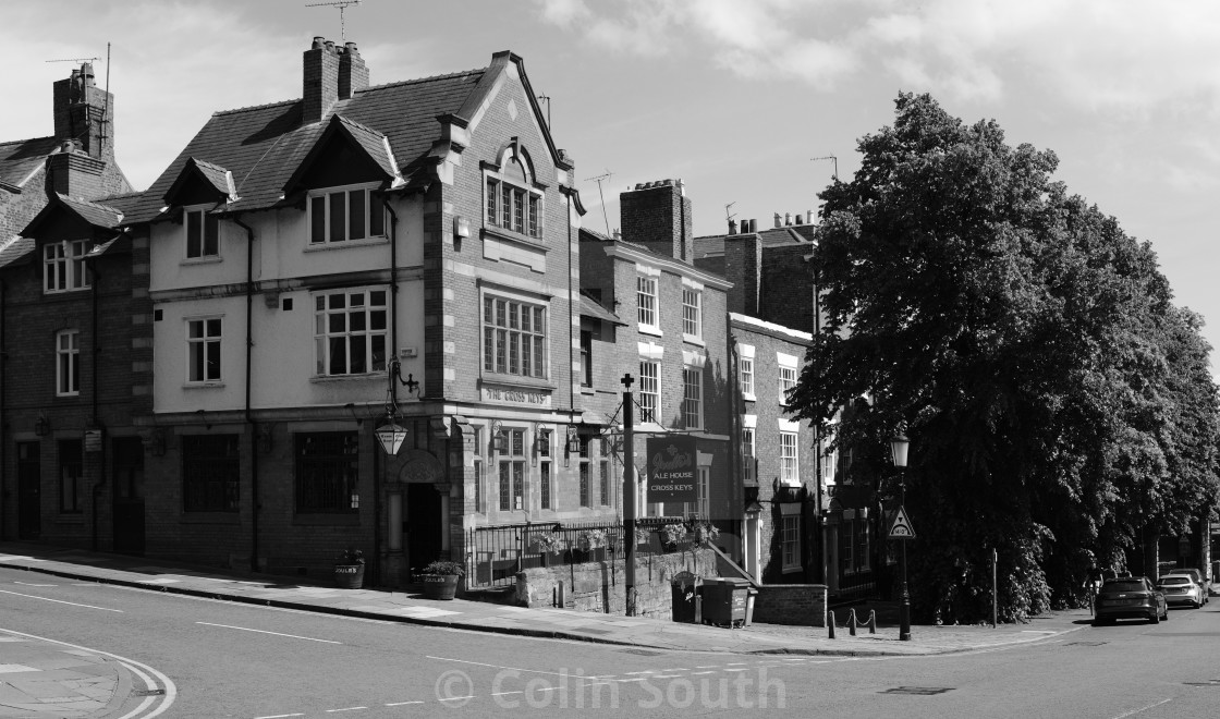 "The Cross Keys." stock image