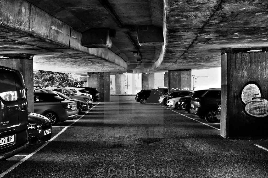 "Car Park" stock image