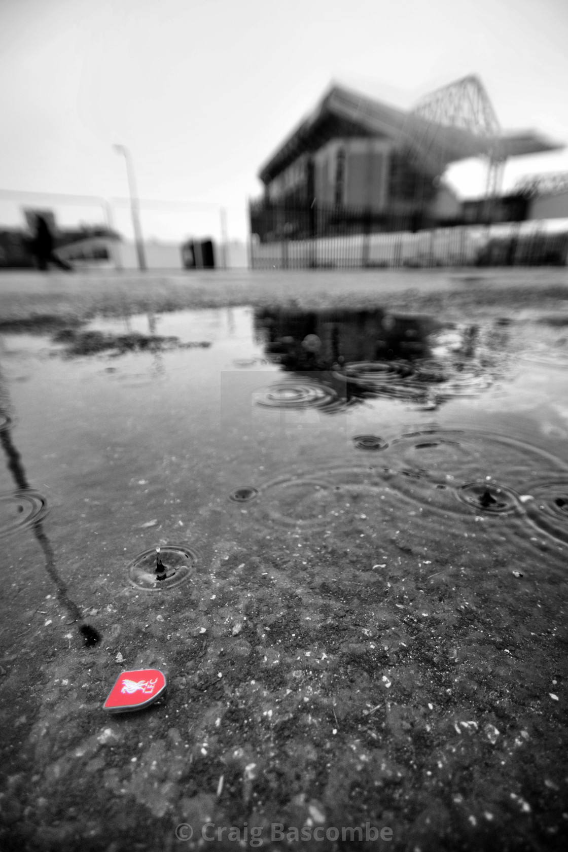 "Through the wind and the rain" stock image