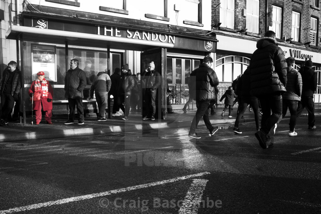 "Match day" stock image