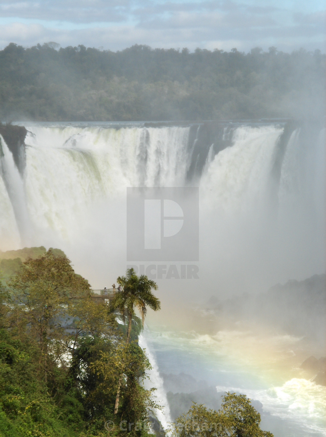 "Misty Rainbow" stock image