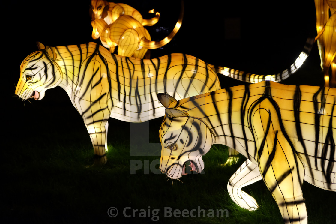 "Longleat festival of light" stock image