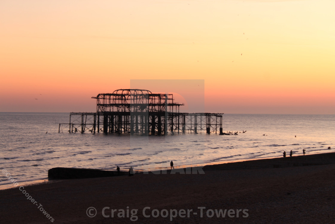 "Tranquil Sunset" by craig cooper-towers - $7.60 "Tranquil Sunset" stock image