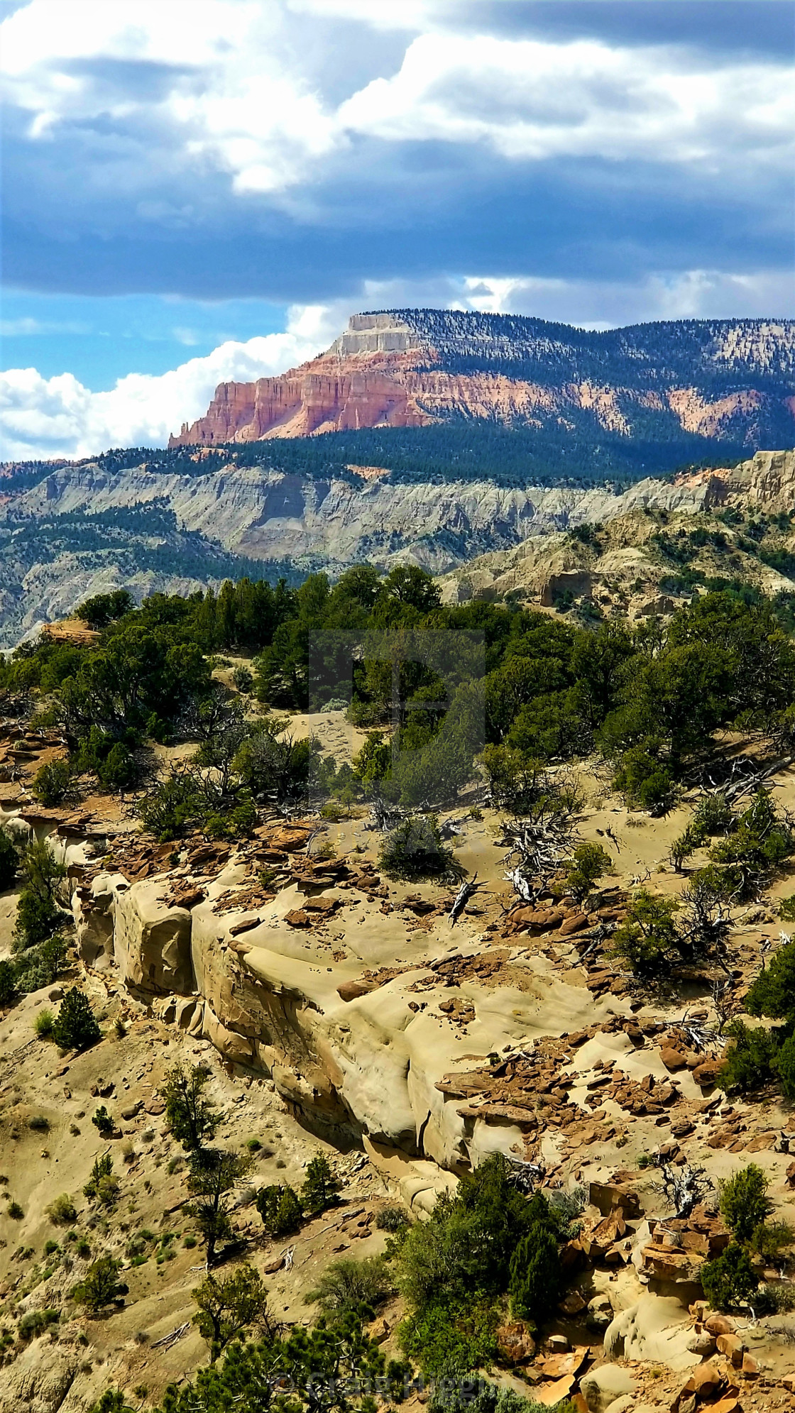 "Utah's Palace in the Sky" stock image