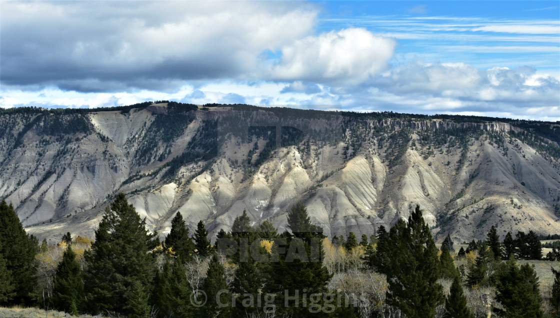 "Yellowstone Trail" stock image