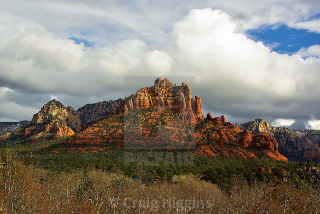 "Sedona Landscape" stock image