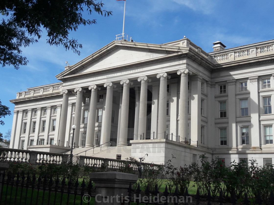 U.S. Treasury Building - License, download or print for £6.20 | Photos ...