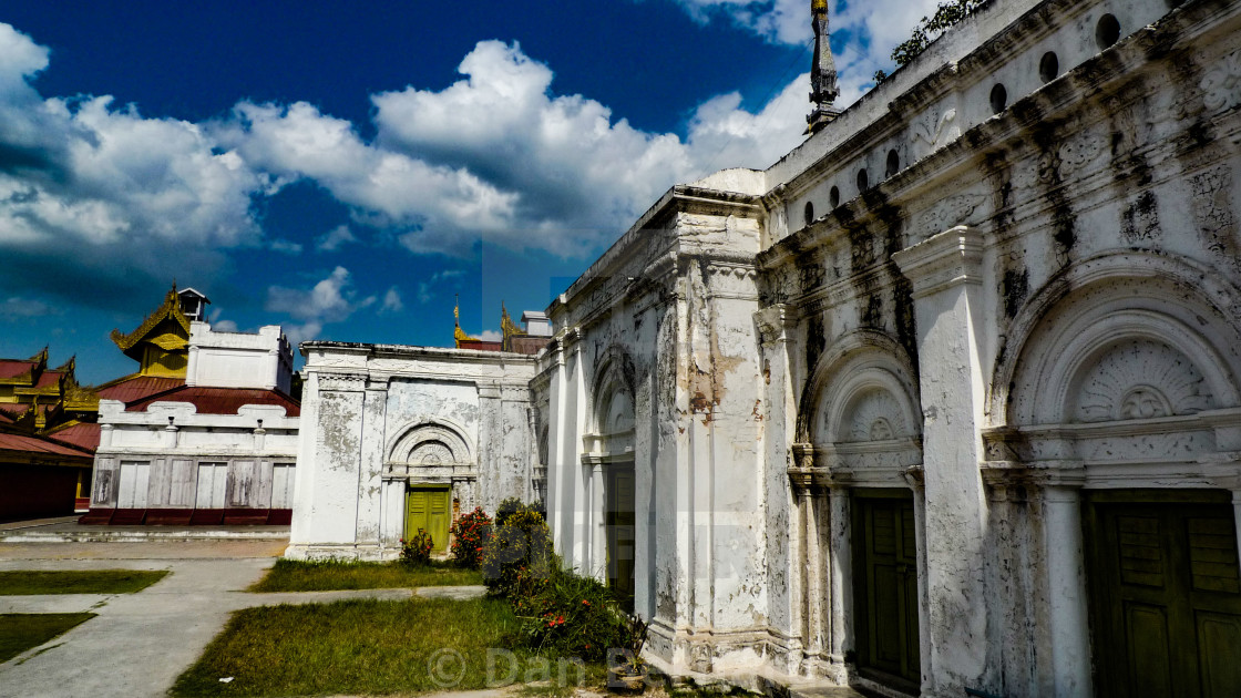 "Royal Palace, Mandalay, Myanmar" stock image