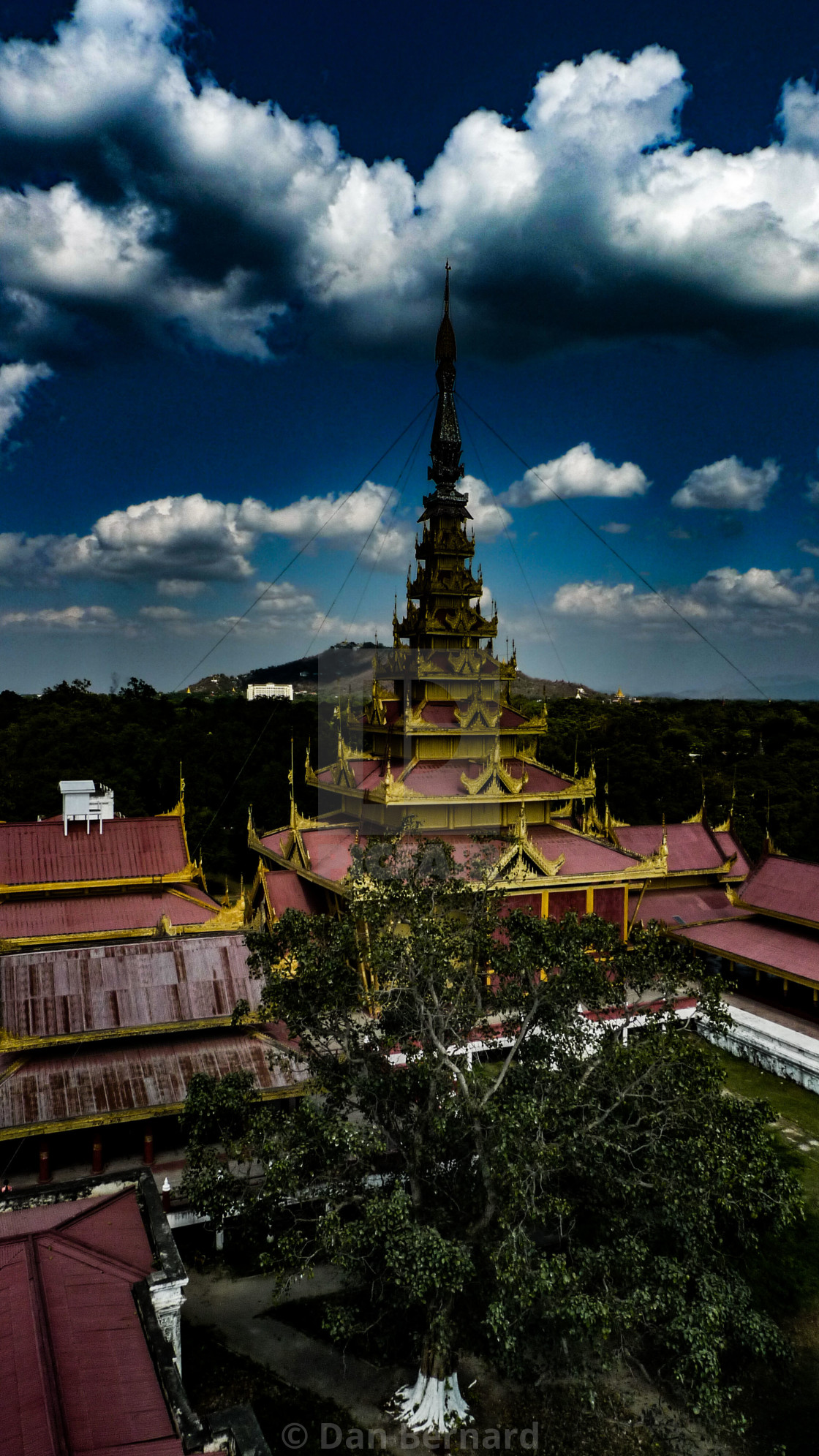 "Royal Palace, Mandalay, Myanmar" stock image