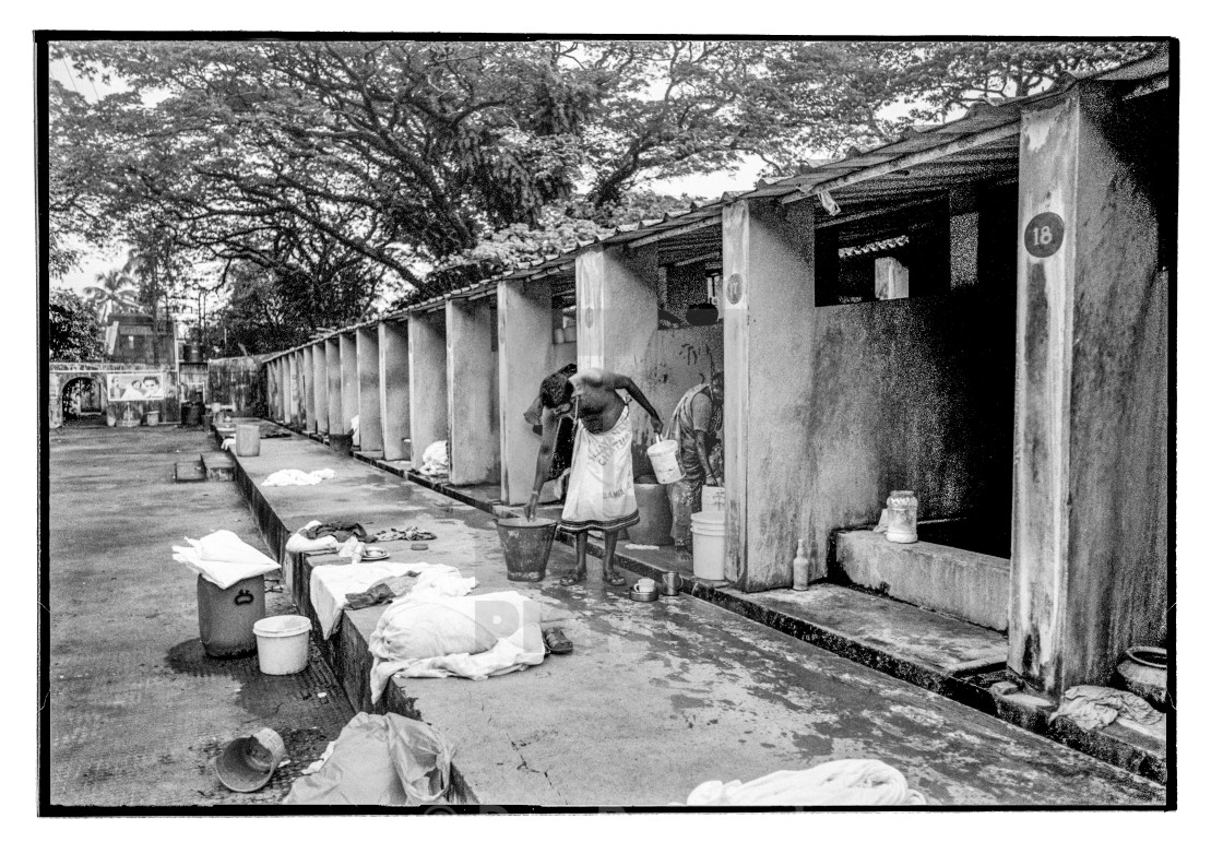 "Bath House, Fort Kochi, Kerela, India" stock image