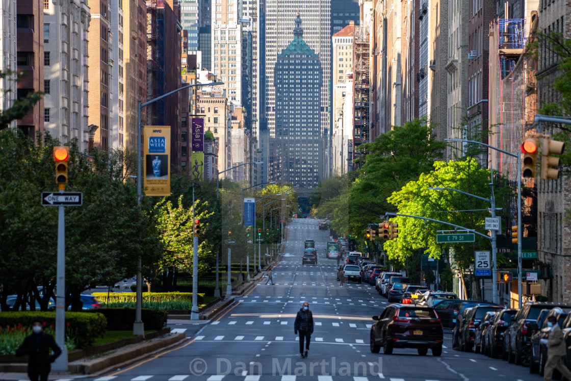 "Quiet Streets - Upper East Side" stock image