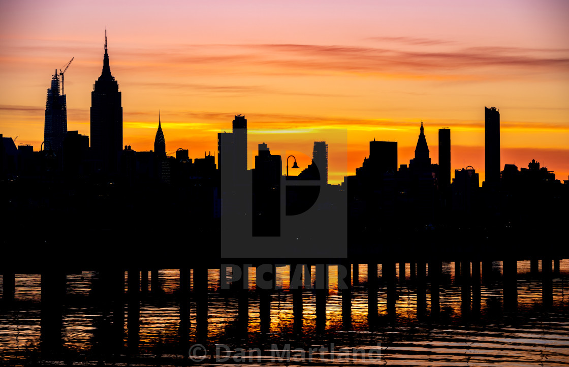 "Good Morning New York City" stock image