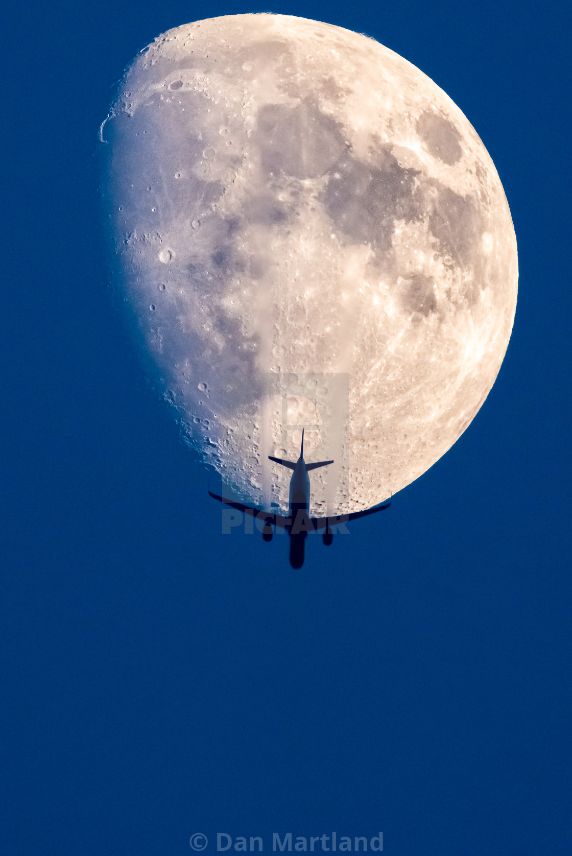 "Travel to the Moon" stock image