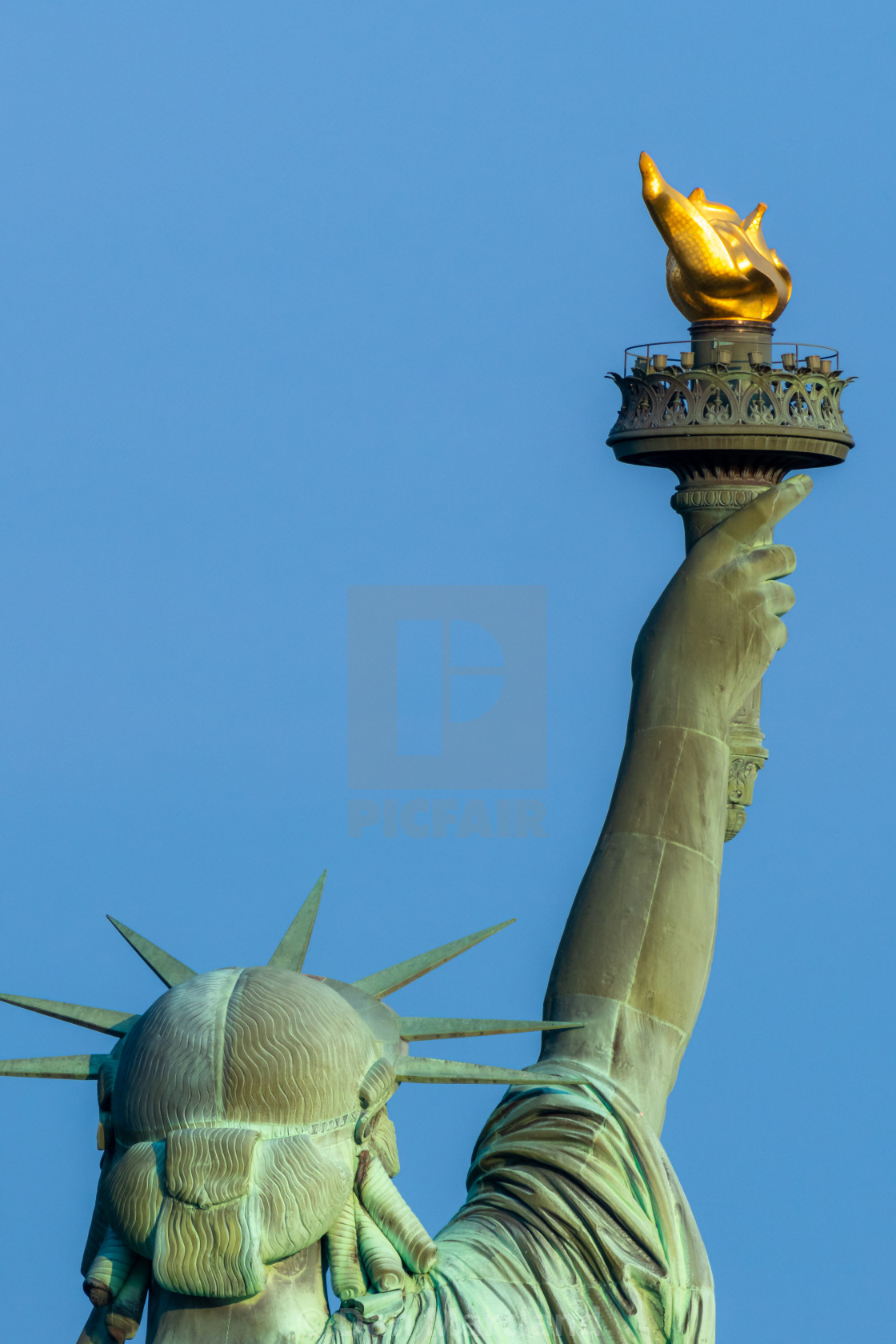 "Lady Liberty" stock image