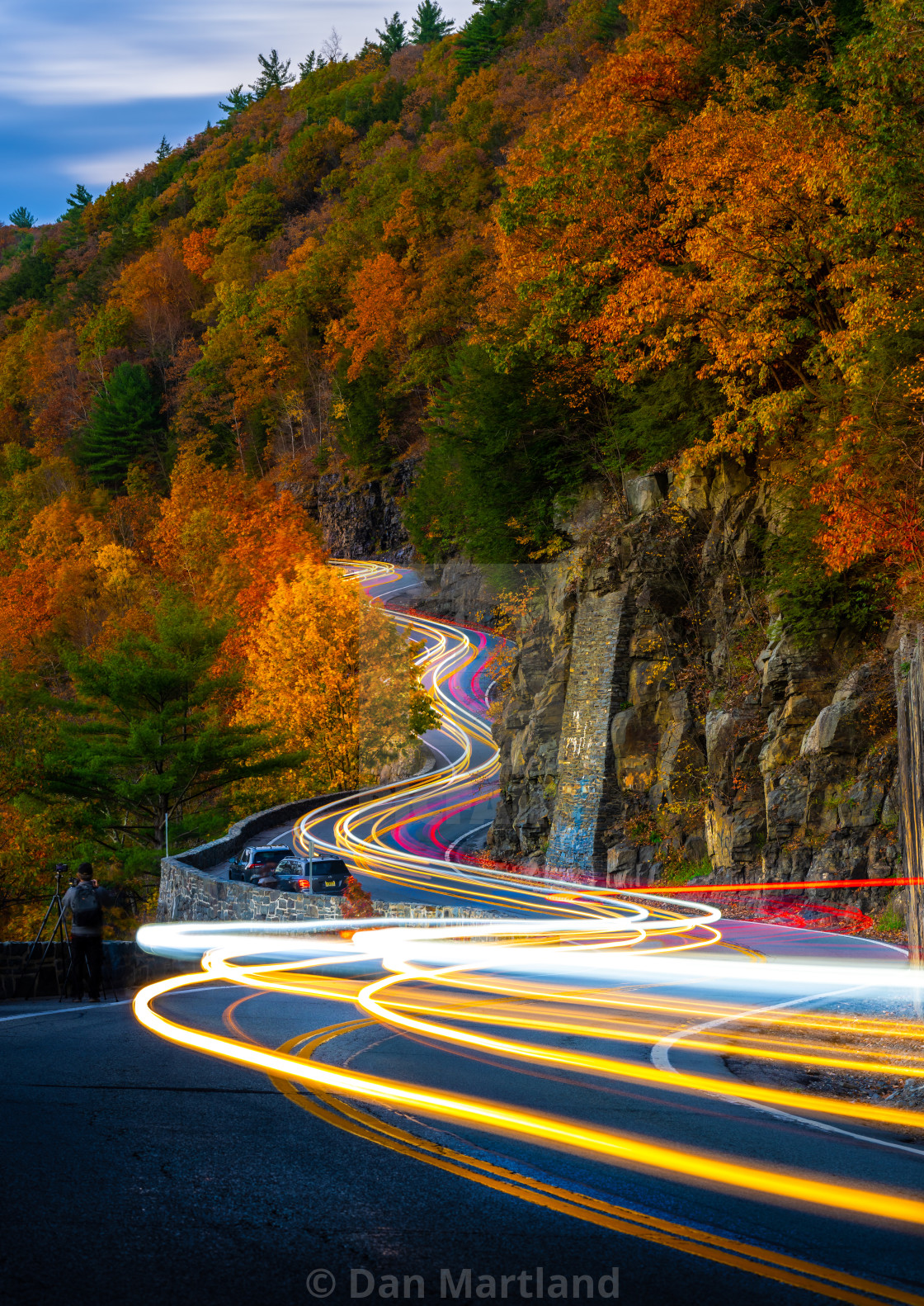 "Fall Trails" stock image