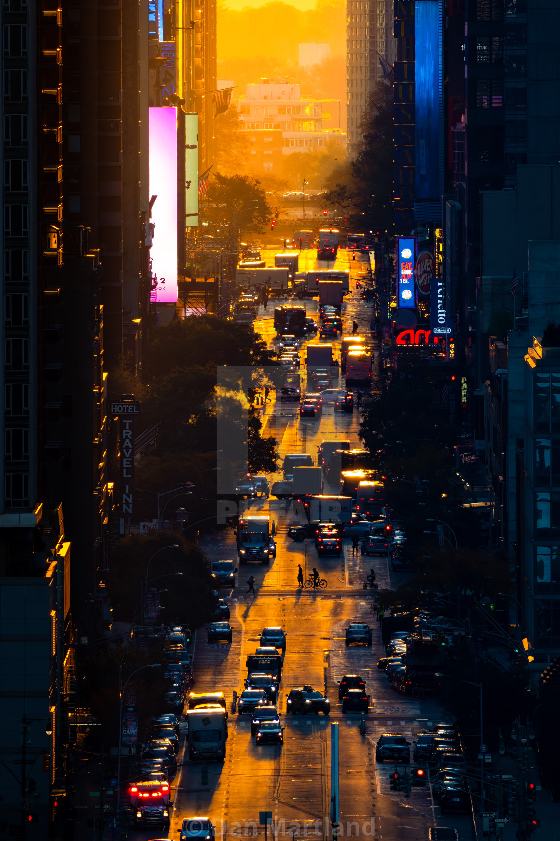 "42nd Street NYC" stock image