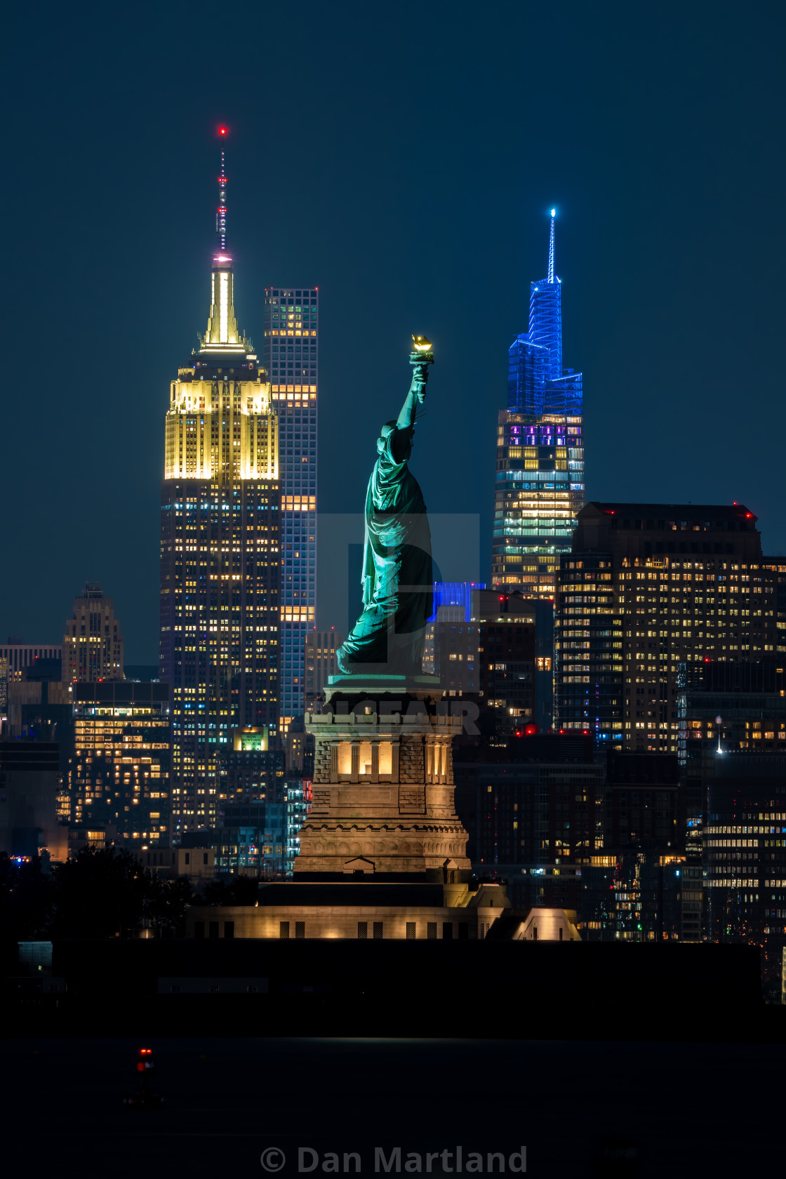 "Standing in the dark" stock image