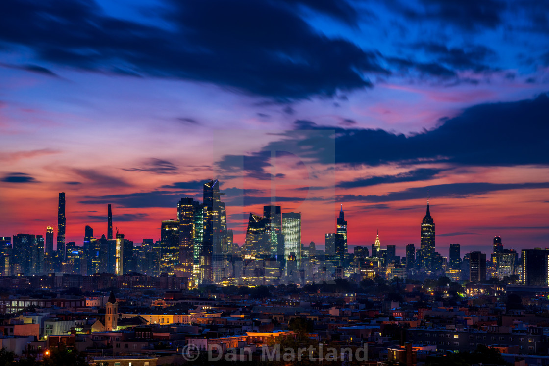 "NYC Morning Light" stock image