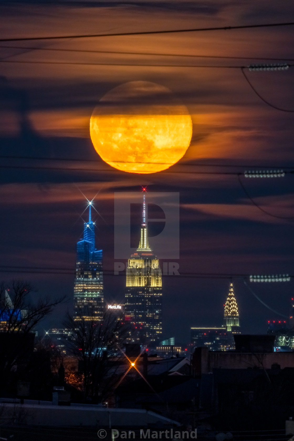 "Empire Moon" stock image