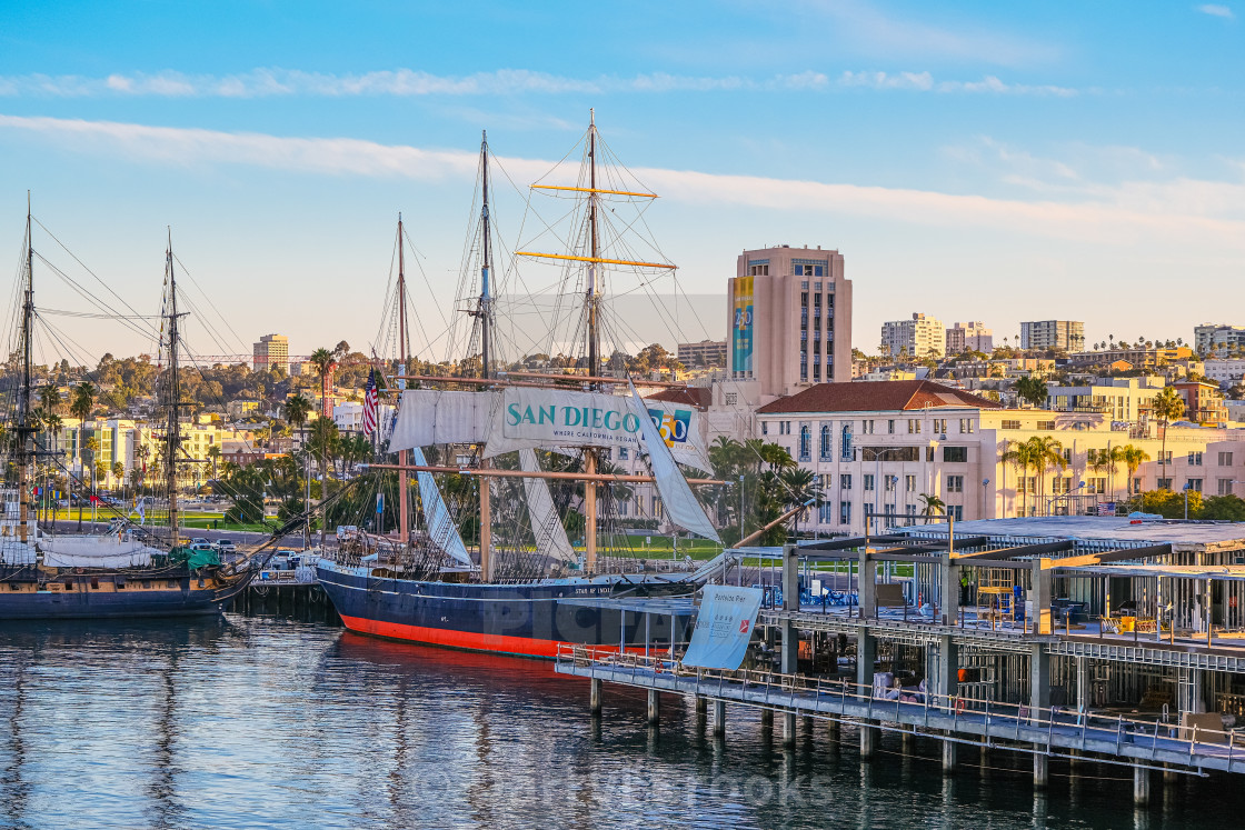 "Star of India in San Diego" by Darryl Brooks - $10.81 "Star of India in San Diego" stock image