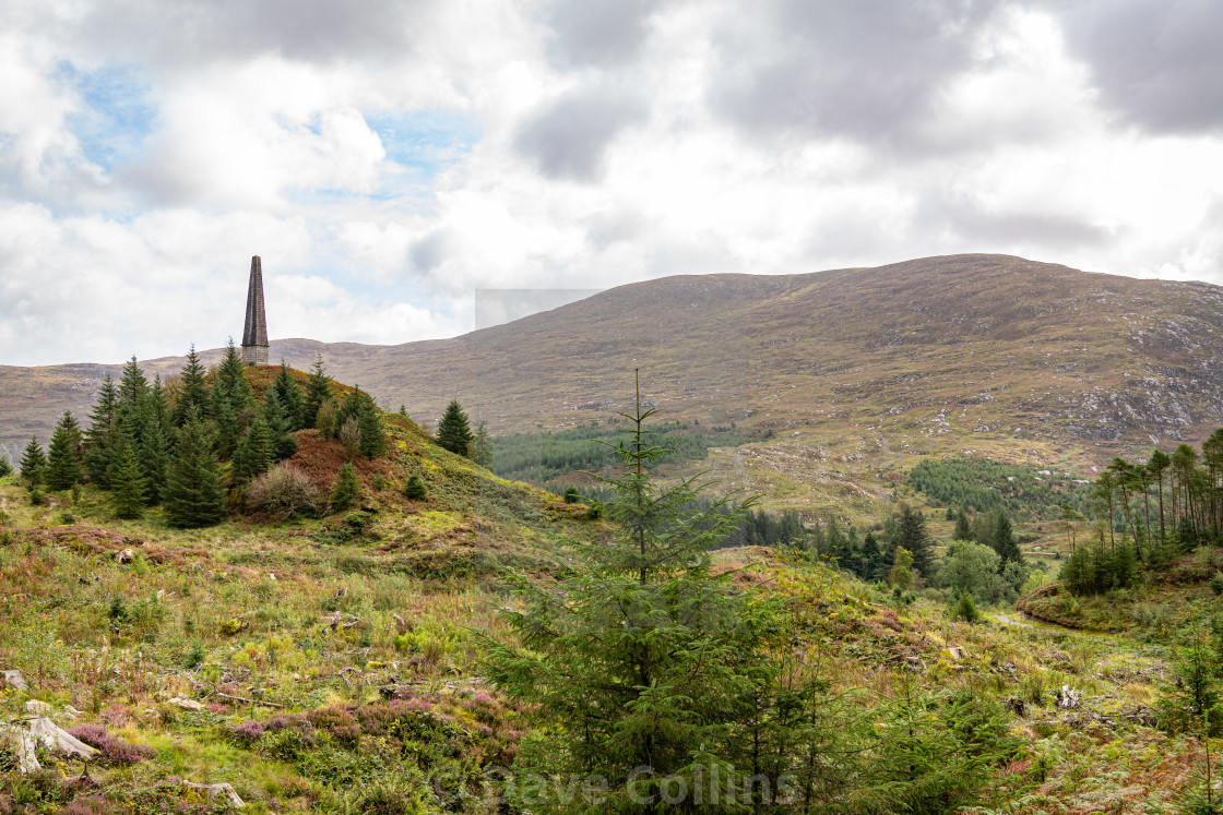 "The Alexander Murray Memorial Tower, Dumfries and Galloway, Scotland" stock image