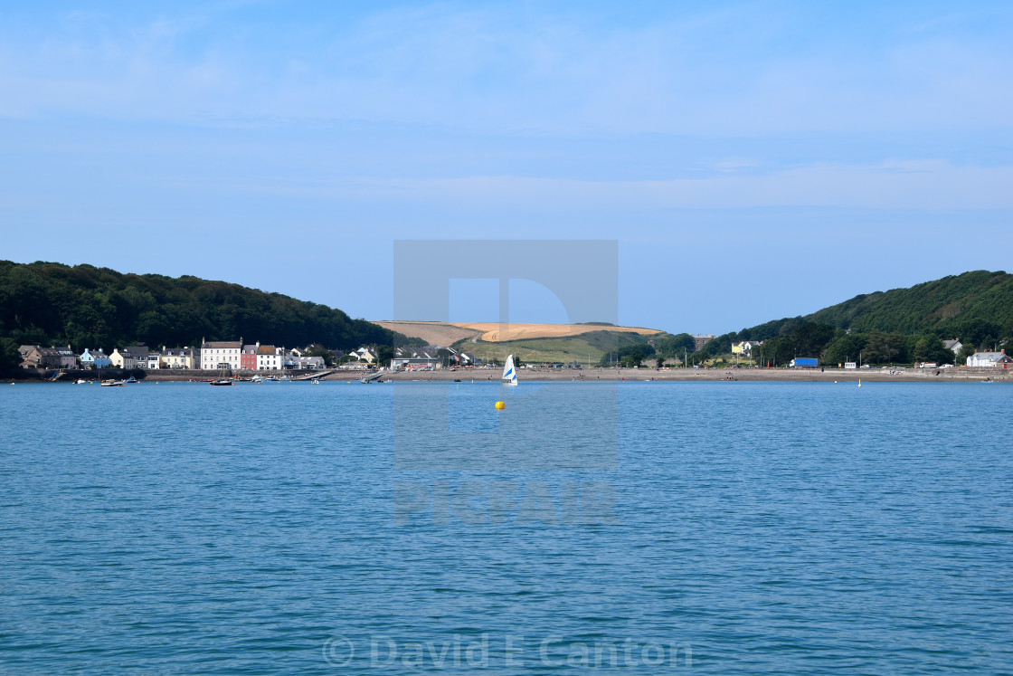 "Dale on a summer morning." stock image