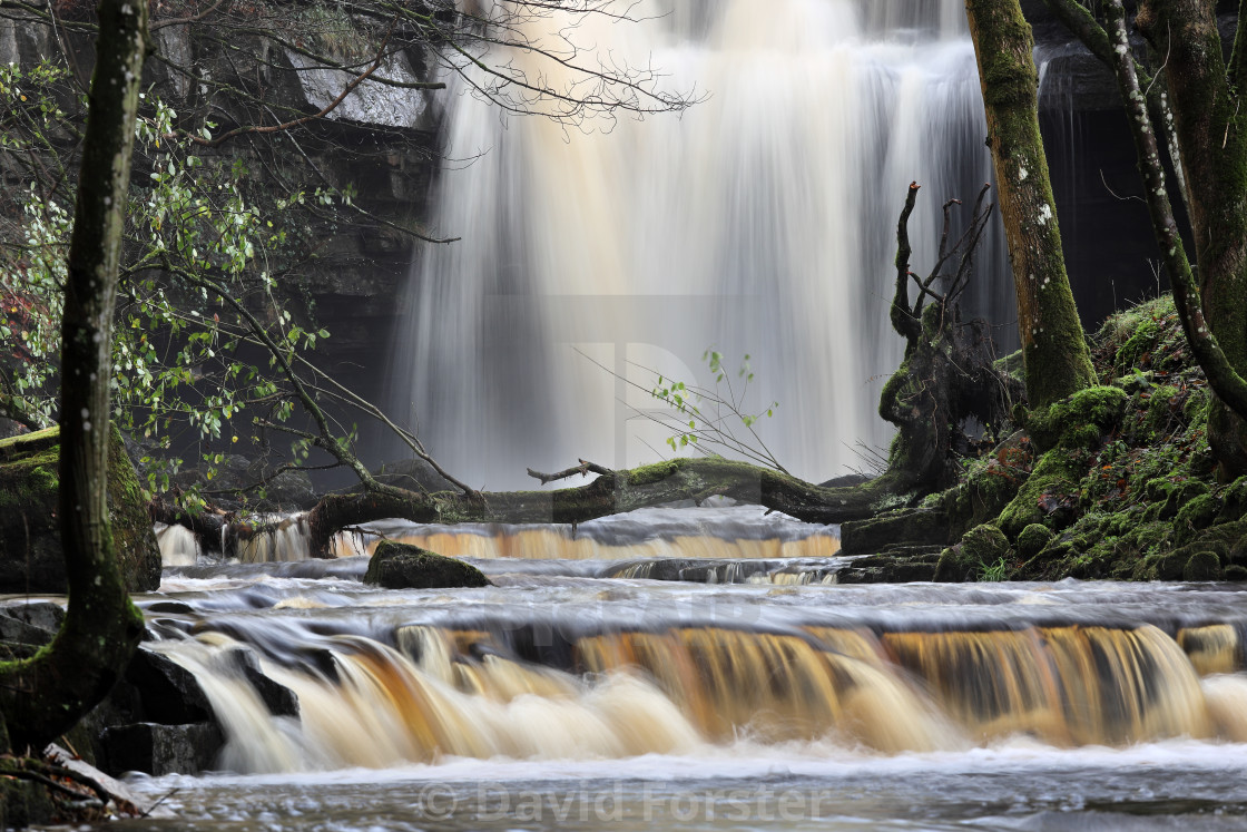 "Summerhill Force, Bowlees, Teesdale, County Durham" stock image