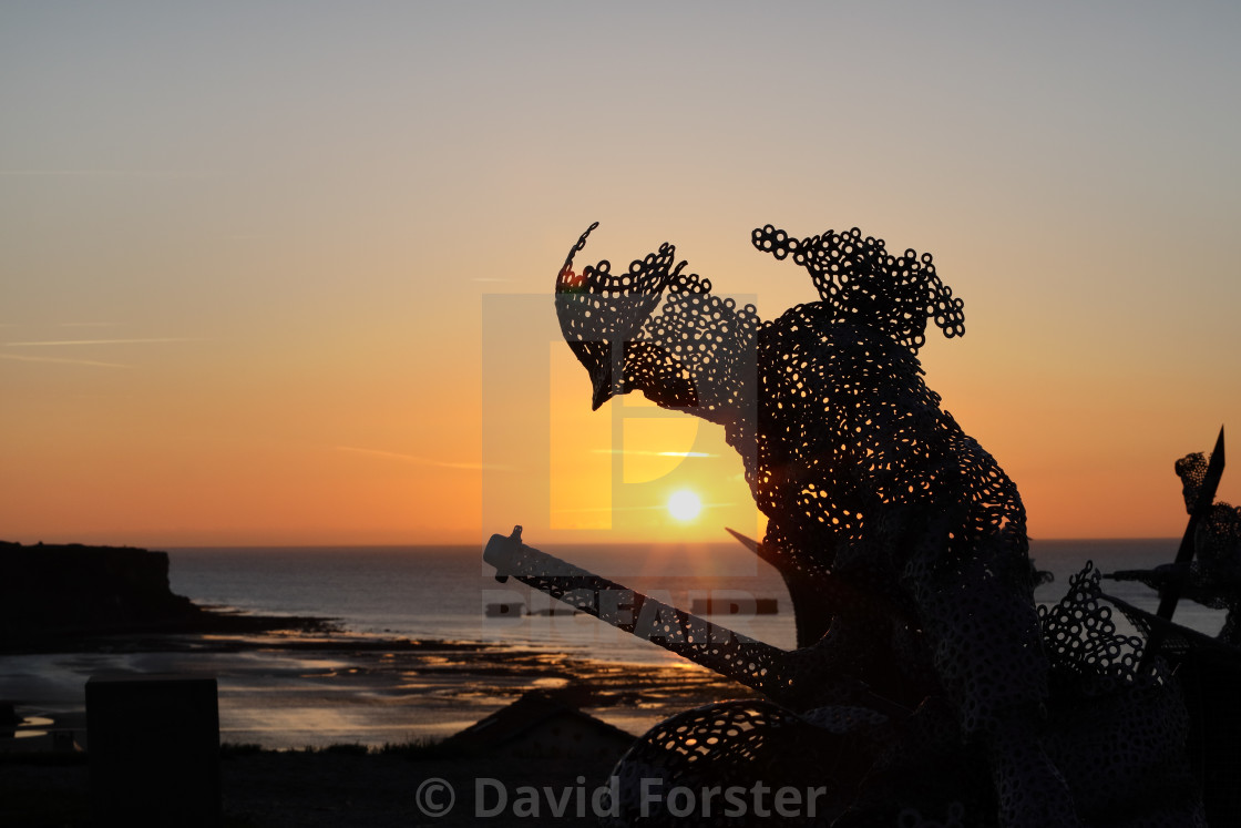 "Remember Them Arromanches-les-Bains, France" stock image