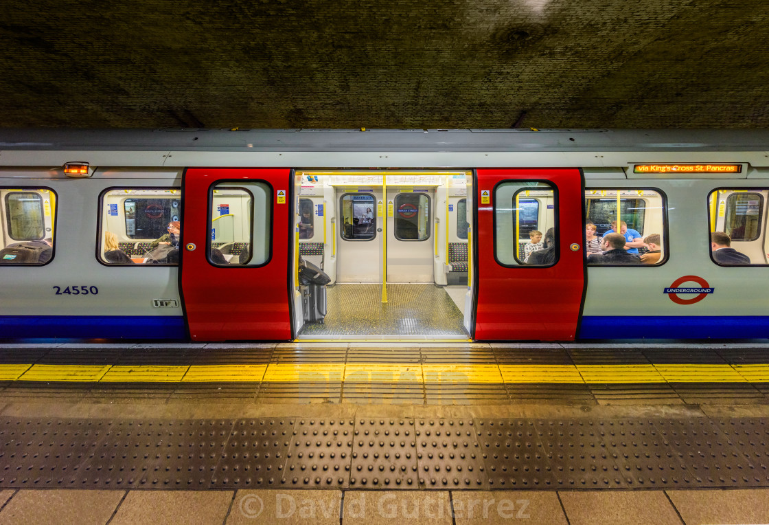 "Baker Street Tube Station II - London, UK" stock image